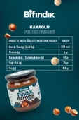 Bi Fındık Doğal Kakaolu Parçacıklı Fındık Kreması Katkısız Kahvaltılık Sürülebilir 1.kalite Fındık Ezmesi 450g - 3