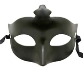Haki Yeşil Renk Masquerade Kostüm Partisi Venedik Balo Maskesi - 1