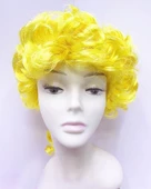 Marquis Baroque Peruk Barok Dönem Yargıç Peruğu Sarı Renk thumbnail 2