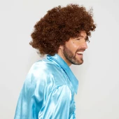 Bob Ross Bonus Peruk Kahverengi Renk 120 Gr thumbnail 3