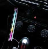 Sese Duyarlı RGB Müzik Ritim Ekolayzır 32 LED Işık Çubuğu! - 4