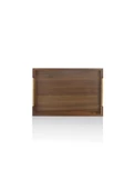 The Mia Natura Akasya Metal Kulplu Tepsi Gold 38x26x5 cm - 2