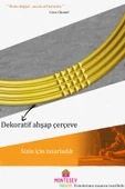Safir Ahşap Gold Dekoratif Ayna Yuvarlak Ayna Işlemeli Banyo Aynası Duvar Aynası Ikili / 56 - 43 Cm - 6