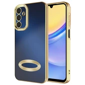 Galaxy A15 Kılıf Kamera Korumalı Logo Gösteren Zore Omega Kapak - 5