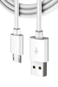 Huawei Samsung Oppo Xiaomi Uyumlu Micro Usb Hızlı Şarj Kablosu 3.1amper 100cm Eski Tip Şarz Kablo - 3