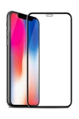 Iphone X 6d Temperli Cam Full Ekran Koruyucu - Siyah - 1