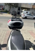 Pekars Nardo Gri 46 Litre Kargo tipi  Motosiklet Arka Çantası thumbnail 5