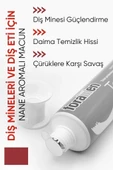 Foramen Diş Mineleri İçin Nane Aromalı Beyazlatıcı VEGAN Diş Macunu - 5
