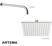 Artema A49280 Root Square 6 Parça Krom Ankastre Duş Seti - 4