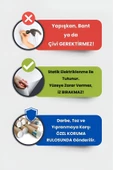 Renkli Dünya Haritası, Eğitici Ve Öğretici, Çocuk ve Oyun Odası Duvar Sticker, Akıllı Kağıt Harita - 5