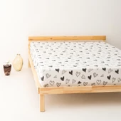 Soley | Mix & Match | Lover | %100 Pamuk Çift Kişilik Düz Çarşaf - 1
