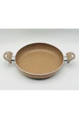 CANTEF24 CM YANMAZ YAPIŞMAZ ÇİFT SAPLI TEFLON TAVA SAHAN - 1