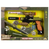 4308 Sesli ve Işıklı Silah Seti -Sunman thumbnail 1