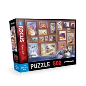 500 Parça Puzzle - Cute Cats (Sevimli Kediler) - 1