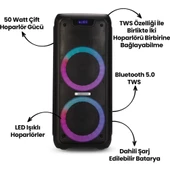 Goldmaster Enjoy 230 Şarjlı Radyolu Dj Box - 2