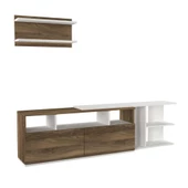 Dekorister Beste Tv ünitesi Beyaz-Ceviz thumbnail 4