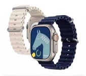 Apple Watch Ultra 2 49mm Redclick Krd-75 Terletmez Dalgalı Tasarım Silikon Kordon thumbnail 2