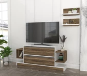 Dekorister Magic Tv Ünitesi Beyaz-Ceviz - 2