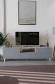 Mirobi Bravix Modern TV Ünitesi 3 Bölmeli Antrasit - 1