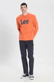 Lee Regular Fit Normal Kesim %100 Pamuk Sıfır Yaka Sweatshirt - 3