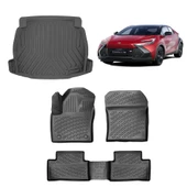 Rİzline Toyota C-HR 2023 Sonrası Paspas ve Bagaj Havuzu  Set thumbnail 1