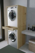 Mirobi Velmor Banyo Dolabı Çamaşır ve Kurutma Makinesi Dolabı Rivoli - 1