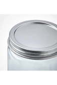IKEA CITRONHAJ cam paslanmaz çelik 35 cl baharat kavanozu 4 adet - 2