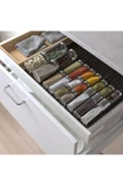 IKEA CITRONHAJ cam paslanmaz çelik 35 cl baharat kavanozu 4 adet - 6