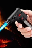 2 Adet Pürmüz Doldurulabilir Çakmak 1300°C Torch Depolu Orta Boy Pürmüz - 3