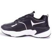 U.s Polo Assn Isabella Siyah Beyaz Ortopedik Günlük Kadın Spor Ayakkabı - 3