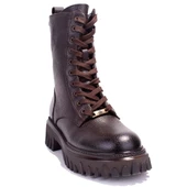 Hammer Jack 10224640 Sherly Kahve Ortopedik Günlük Deri Kadın Bot - 1