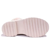 Dagoster DZA07-122435 Bej Günlük Düz Taban Kadın Bot - 4