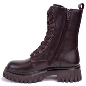 Hammer Jack 10224640 Sherly Kahve Ortopedik Günlük Deri Kadın Bot - 2