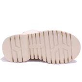 Hammer Jack Soloj 10224730 Bej Ortopedik Günlük Düz Topuk Kadın Deri Bot - 4