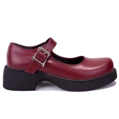 Dagoster DZA07-1004213 Bordo Günlük Spor Klasik  Kadın Ayakkabı - 2