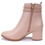 Dagoster DZA07-928565 Nut Klasik Topuklu Kadın Bot - 3