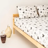Soley | Mix & Match | Lover | %100 Pamuk Çift Kişilik Çarşaf Seti - 2