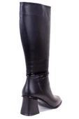 Dagoster DZA07-1032901 Siyah  Klasik Topuklu  Kadın Çizme - 4