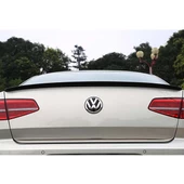 Vw Passat B8 Boyalı Spoiler (Pianoblack) 2015+ - 2