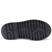 Hammer Jack Soloj 10224730 Siyah Ortopedik Günlük Düz Topuk Kadın Deri Bot - 4