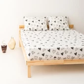 Soley | Mix & Match | Lover | %100 Pamuk Çift Kişilik Çarşaf Seti - 1