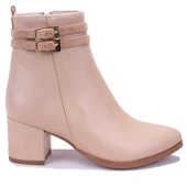 Dagoster DZA07-928565 Nut Klasik Topuklu Kadın Bot - 2