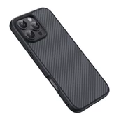 iPhone 16 Pro Kılıf Magsafe Şarj Özellikli Karbon Fiber Tasarımlı Elnino Kapak - 9