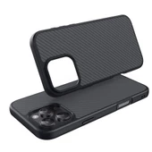 iPhone 16 Pro Kılıf Magsafe Şarj Özellikli Karbon Fiber Tasarımlı Elnino Kapak - 4