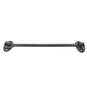 Antika Tarz Dekoratif Pirinç Maymuncuk Çengeli - 20cm, Oksit - 1