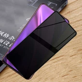 Huawei Y9 Prime 2019  New 5D Privacy Temperli Ekran Koruyucu - 5