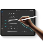 Pencil 09 Palm-Rejection Magnetik Şarj ve Eğim Özellikli Dokunmatik Çizim Kalemi - 7