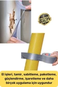 Çok Amaçlı Su Geçirmez Sızdırmaz Dayanıklı Izole Gri Tamir Bandı 48 Mm 10 Mt 1 Adet - 4