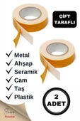 Süngerli Çift Taraflı Ultra Yapışkan Iç Dış Mekan Tamir Çok Amaçlı Köpük Bant 2 Mt 19 Mm - 1