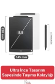 8,5 Inç Writing Lcd Grafik Dijital Kalemli Çizim Tableti Silinebilir Not Yazma Eğitim Yazı Tahtası - 5